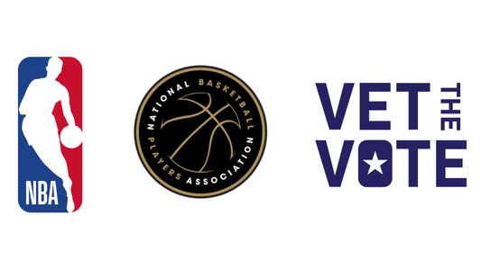 THE NBA, THE NATIONAL BASKETBALL PLAYERS ASSOCIATION, AND VET THE VOTE TEAM UP TO RECRUIT VETERAN AND MILITARY FAMILY ELECTION POLL WORKERS