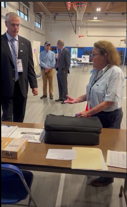 NH Secretary of State & Vet the Vote Host Mock Polling Place