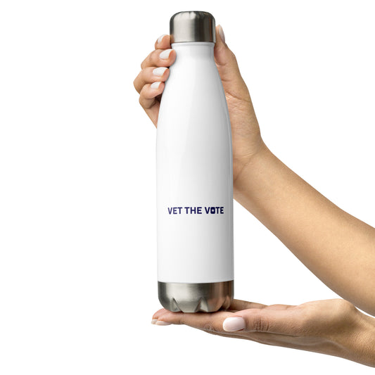 Stainless Water Bottle - 2 sided