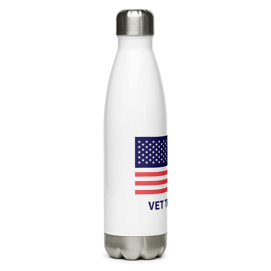 American Flag Stainless Steel Water Bottle