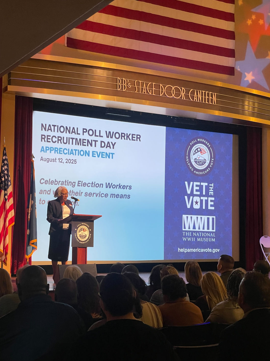 Vet the Vote and EAC Celebrate National Poll Worker Recruitment Day in New Orleans