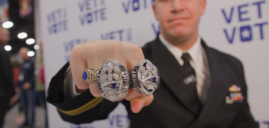 Vet the Vote Sits Down with Patriots Long Snapper & U.S. Naval Reservist Officer, Joe Cardona!